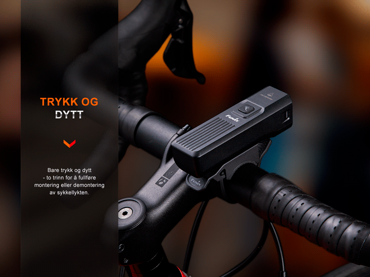 Fenix sykkellykt BC15R 400LM