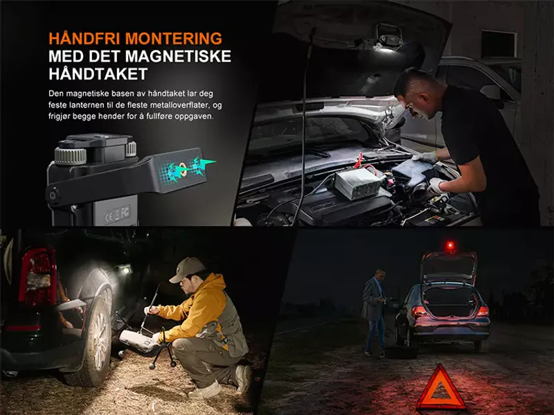 Fenix CL27R lanterne multifunksjonell lykt grønn