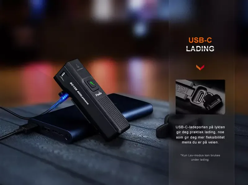 Fenix sykkellykt BC15R 400LM